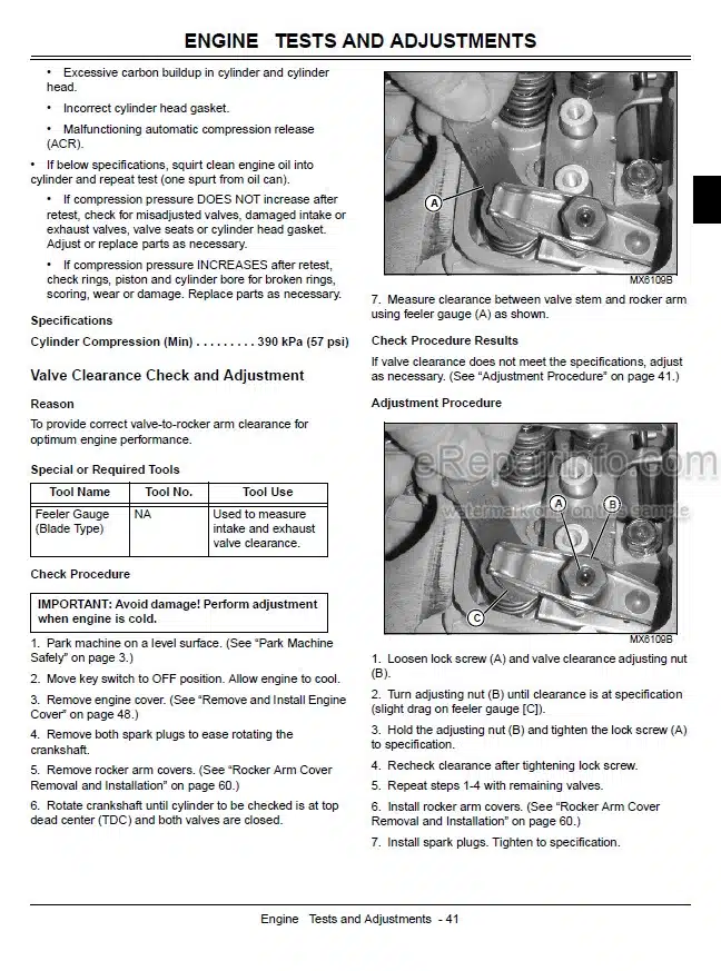 Photo 6 - John Deere 777 797 Technical Repair Manual Max Frame Z-Trak Mower TM2077