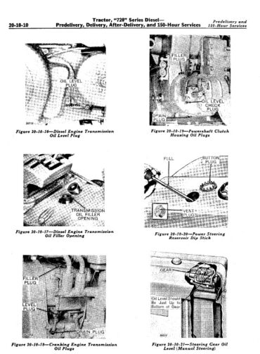 Photo 7 - John Deere 70 Service Manual Diesel Tractor SM2017