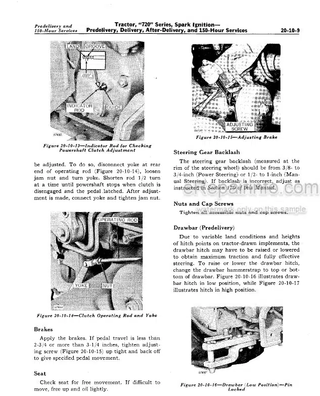 Photo 6 - John Deere 750B 850B Repair Technical Manual Crawler Bulldozer TM1476