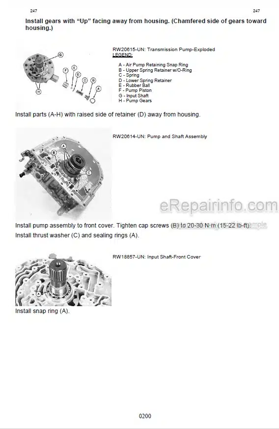 Photo 6 - John Deere 2955 3055 3155 3255 Technical Manual Tractor TM4449