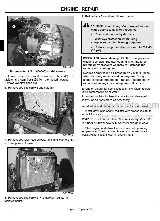 Photo 1 - John Deere 777 797 Technical Repair Manual Max Frame Z-Trak Mower TM2077