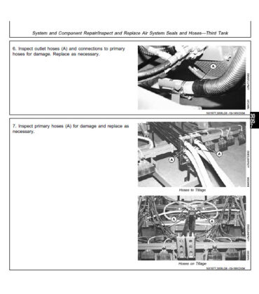 Photo 6 - John Deere 787 Technical Repair Manual Air Seeding System TM1577