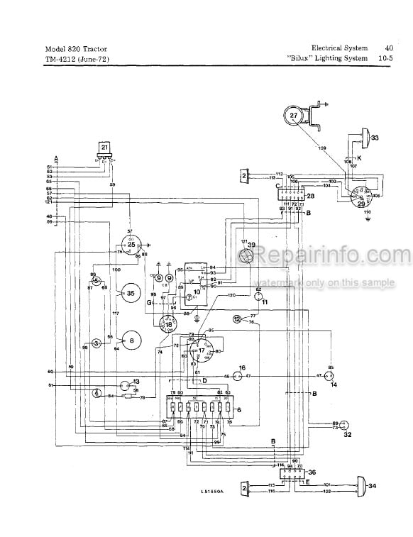 Photo 4 - John Deere 820 Technical Repair Manual Tractor TM4212