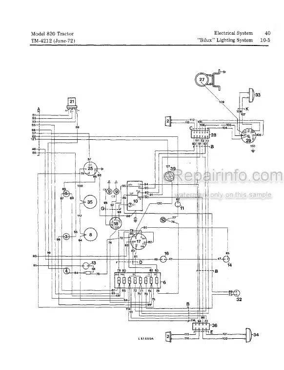 Photo 4 - John Deere 820 Technical Repair Manual Tractor TM4212