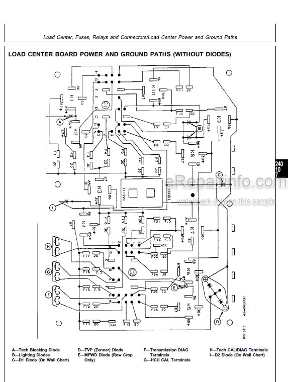 Photo 4 - John Deere 8560 8760 8960 Operation And Tests Technical Manual Tractor TM1434
