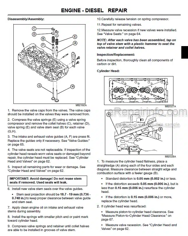 Photo 5 - John Deere 990 Technical Manual Compact Utility Tractor TM1848