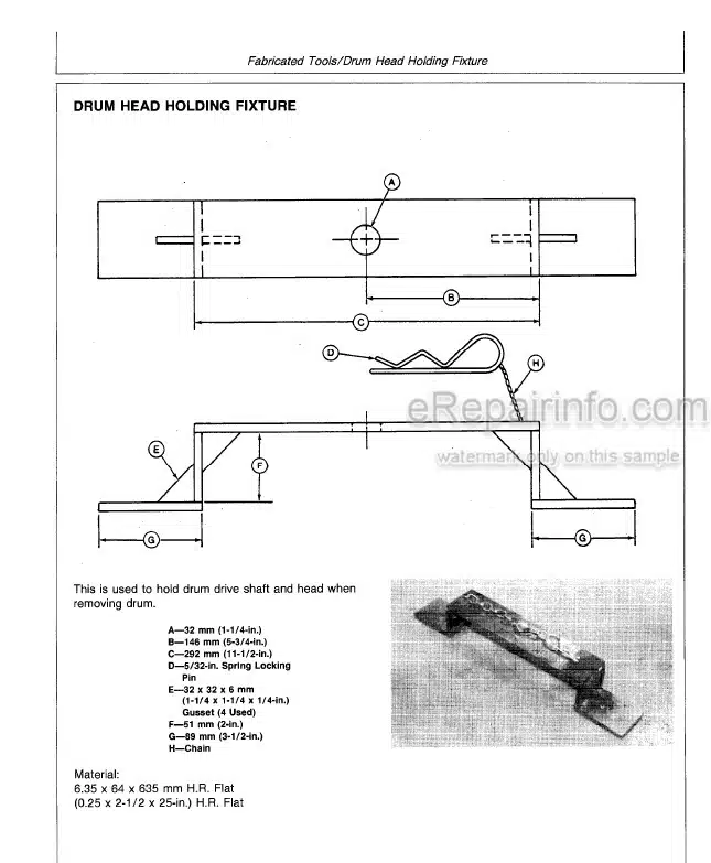 Photo 5 - John Deere 9950 Technical Repair Manual Cotton Picker TM1349