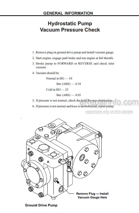 Photo 5 - John Deere Cameco CH3500 Operation And Tests Technical Manual Harvester