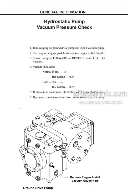 Photo 5 - John Deere Cameco CH3500 Operation And Tests Technical Manual Harvester