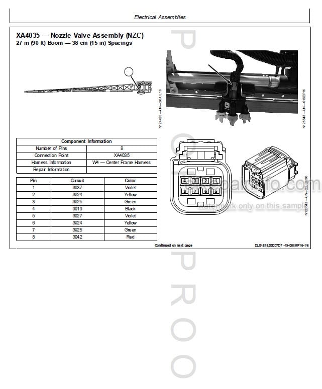 Photo 6 - John Deere 726E To 1338PE Service And Troubleshooting Manual Snow Thrower 381048