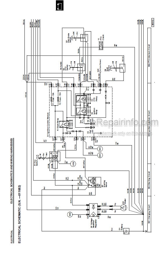 Photo 4 - John Deere F735 Technical Repair Manual Front Mower TM1597