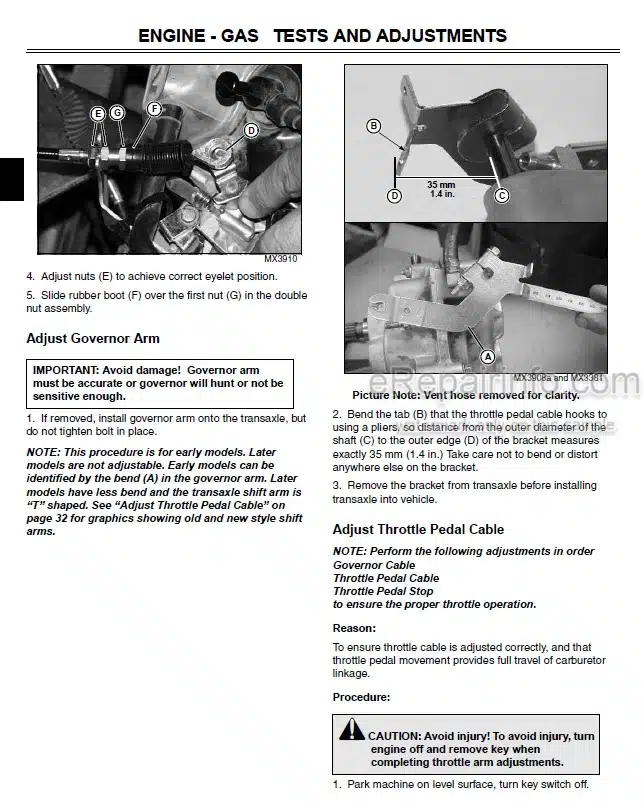 Photo 2 - John Deere Gator Technical Repair Manual Utility Vehicle TM1686