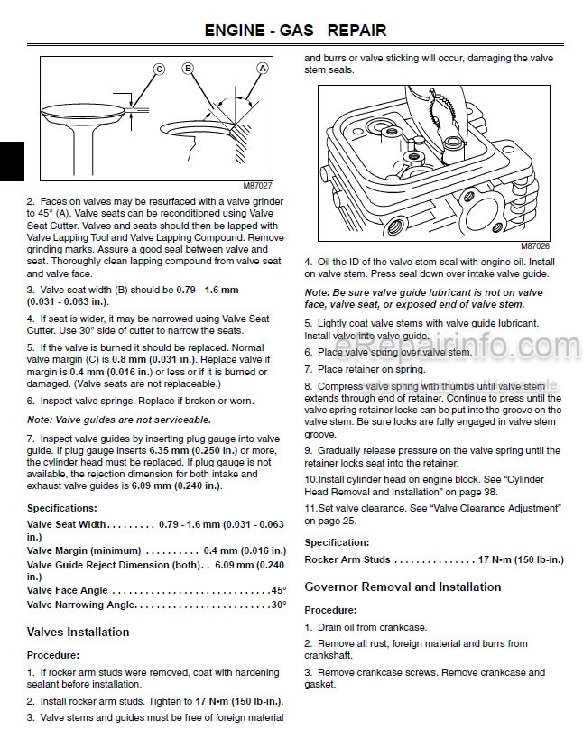 Photo 5 - John Deere LA105 LA115 LA125 LA135 LA145 LA155 LA165 LA175 Technical Repair Manual Tractor TM103419