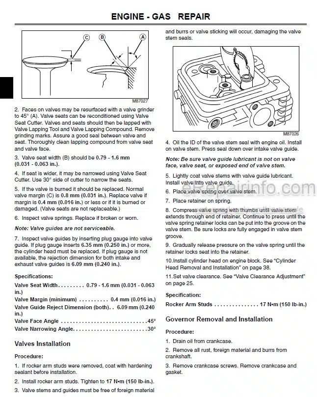 Photo 5 - John Deere LA105 LA115 LA125 LA135 LA145 LA155 LA165 LA175 Technical Repair Manual Tractor TM103419
