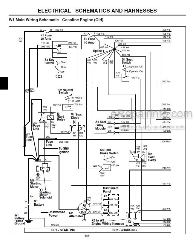 Photo 4 - John Deere Pro Gator 2020 2030 Technical Repair Manual Utility Vehicle TM1759