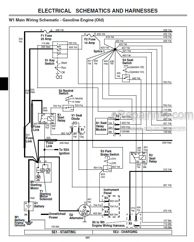 Photo 4 - John Deere Pro Gator 2020 2030 Technical Repair Manual Utility Vehicle TM1759