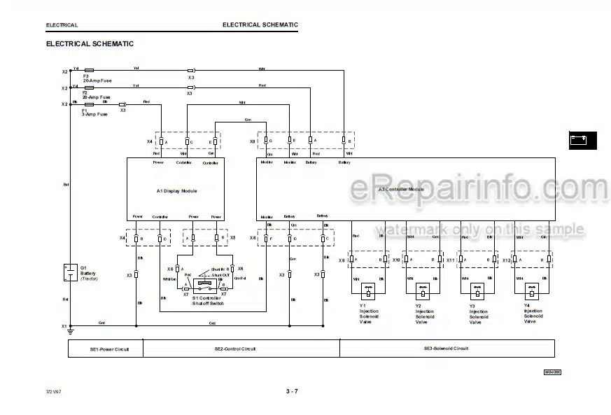 Photo 4 - John Deere RZI700 Technical Service Manual Root Zone Injection System TM1681