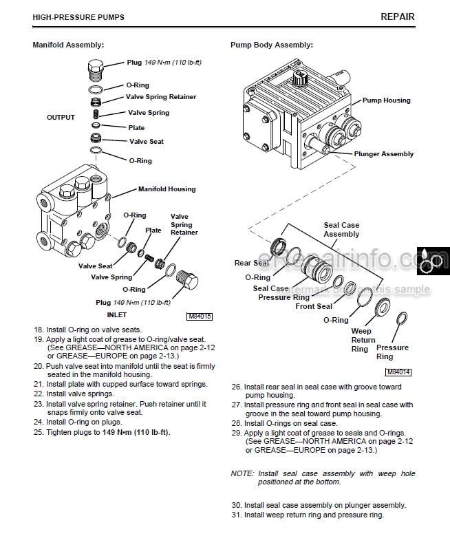 Photo 5 - John Deere RZI700 Technical Service Manual Root Zone Injection System TM1681
