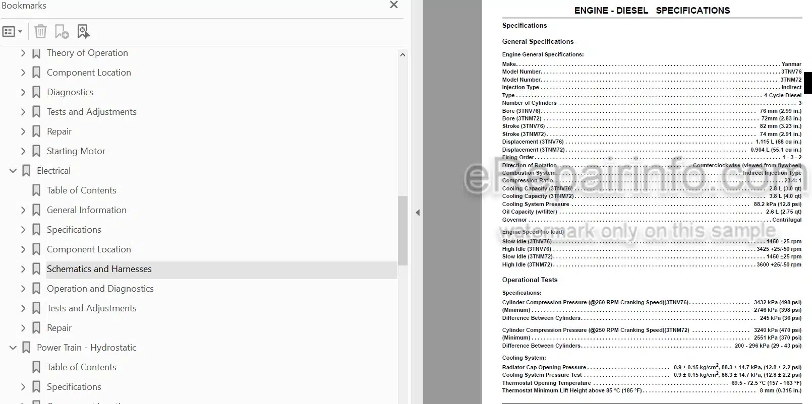 Photo 3 - John Deere Select Ultimate Series X740 X744 X748 X749 Technical Repair Manual Tractor TM2350