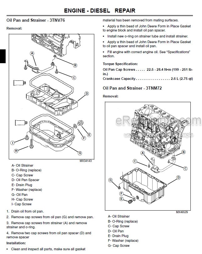 Photo 5 - John Deere Select Ultimate Series X740 X744 X748 X749 Technical Repair Manual Tractor TM2350