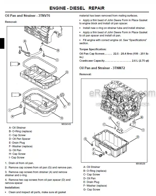 Photo 5 - John Deere Select Ultimate Series X740 X744 X748 X749 Technical Repair Manual Tractor TM2350