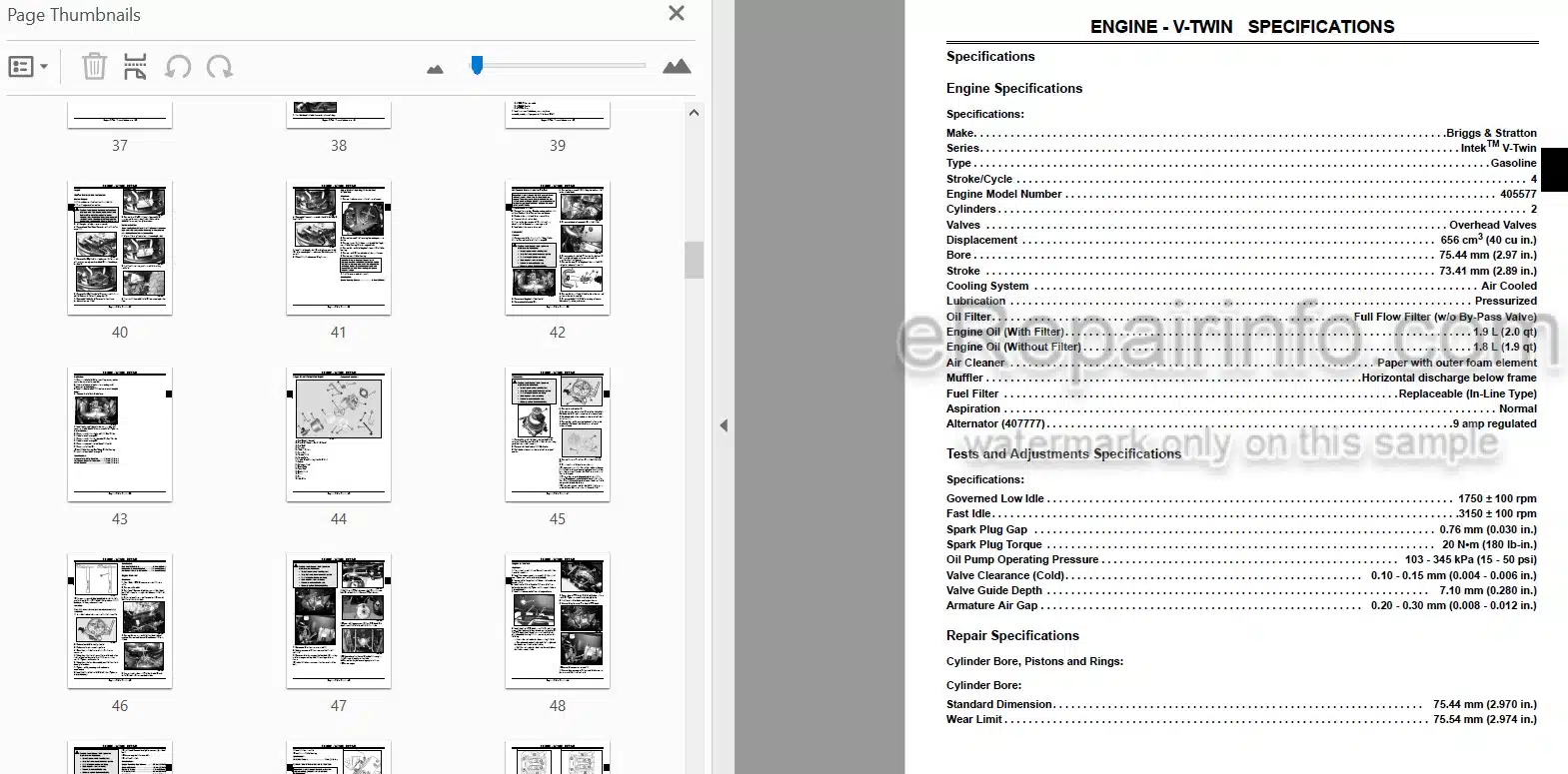 Photo 3 - John Deere Select X130R Technical Repair Manual Tractor TM109219