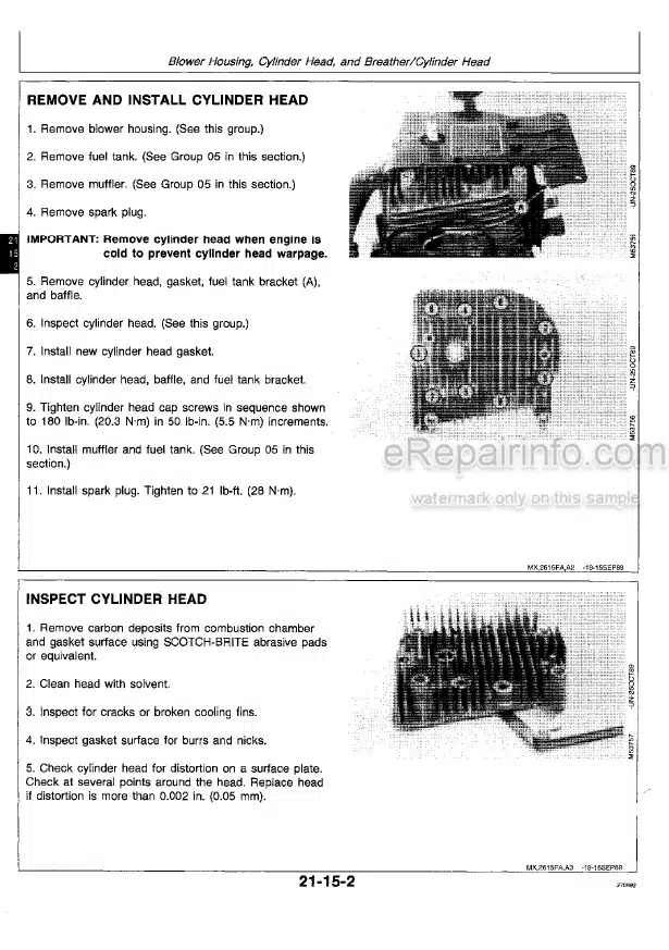 Photo 6 - John Deere 310G 310SG 315SG Parts Catalog Backhoe Loader PC2755