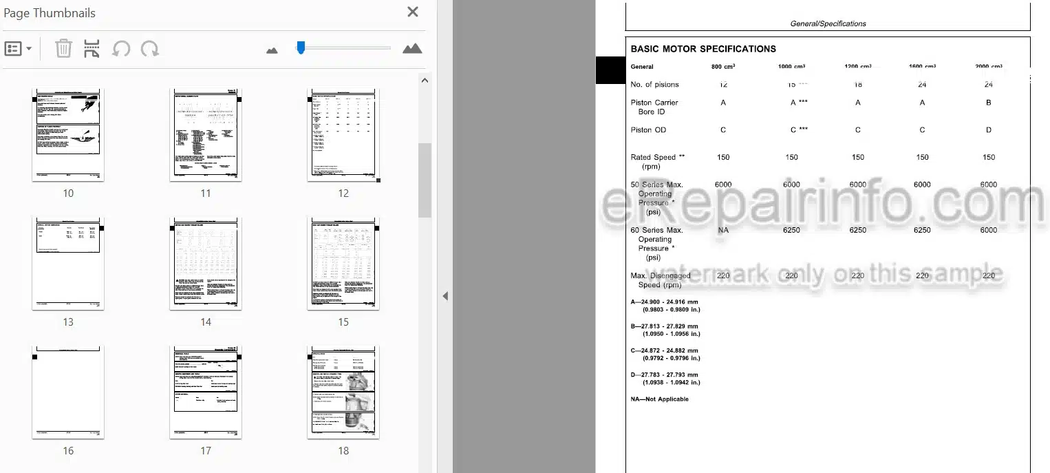 Photo 3 - John Deere Waterloo Works Technical Manual Cam Lobe Motor CTM19