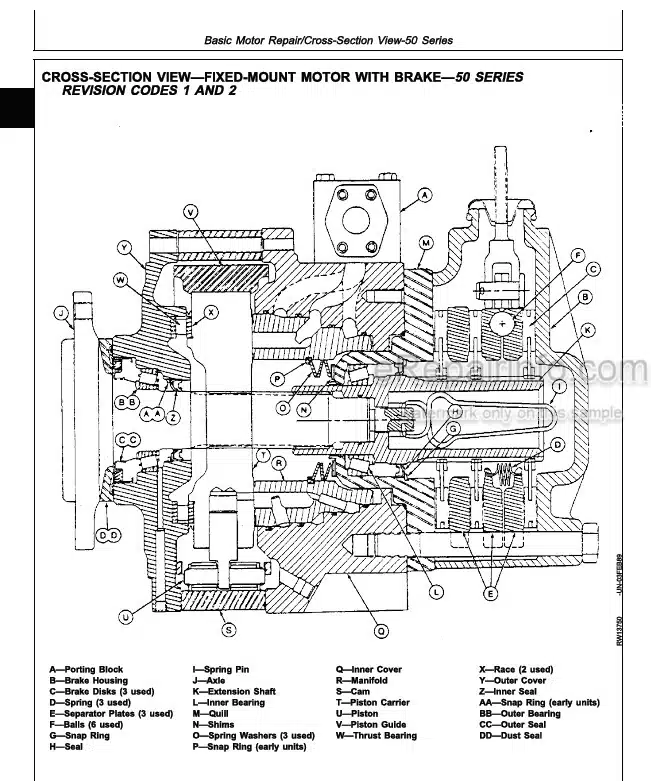 Photo 4 - John Deere Waterloo Works Technical Manual Cam Lobe Motor CTM19