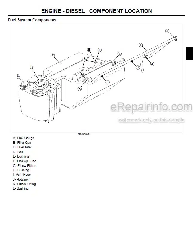 Photo 5 - John Deere XUV 850D Technical Repair Manual Gator Utility Vehicle TM1737
