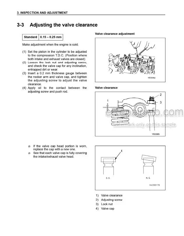 Photo 6 - Komatsu 4D92E 4D94LE 4D98E Service Manual Engine For Komatsu Forklift SM197