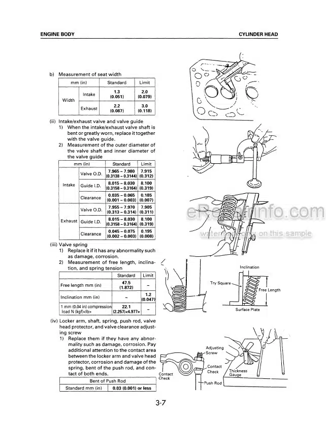 Photo 3 - Komatsu 4D94E Service Manual Diesel Engine For Komatsu Forklift SM197