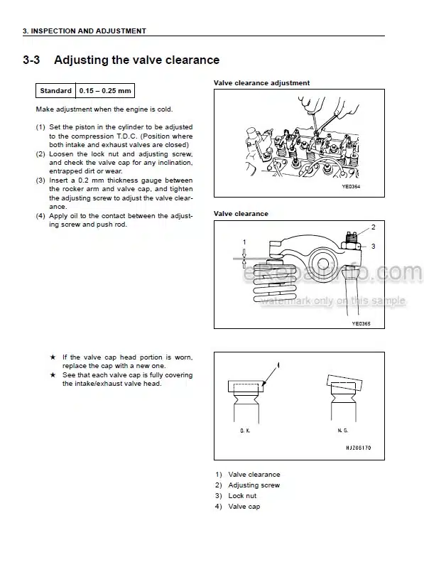 Photo 5 - Komatsu 4D94LE 4D98E Shop Manual Diesel Engine For Komatsu Forklift 4D94E17-BE2