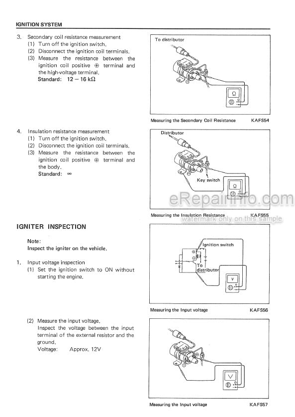 Photo 4 - Komatsu 4P Shop Manual Gasoline Engine For Komatsu Forklift