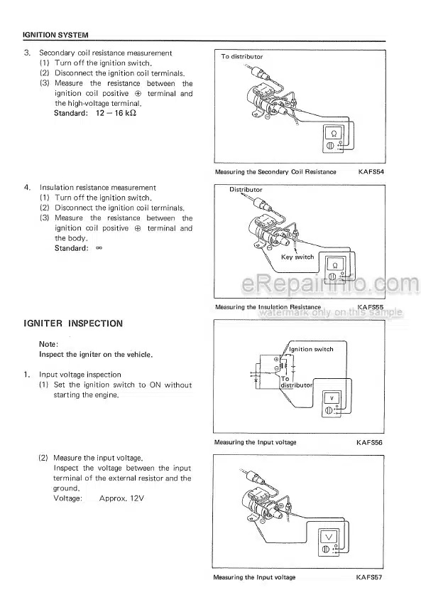 Photo 4 - Komatsu 4P Shop Manual Gasoline Engine For Komatsu Forklift