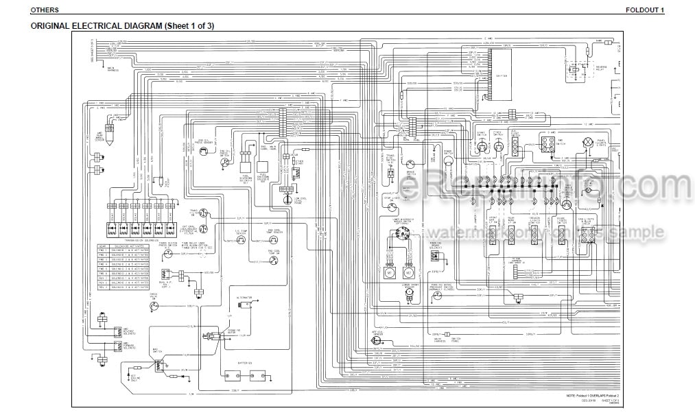 Photo 4 - Komatsu 830B 850B 870B 830C 850C 870C Shop Manual Motor Grader CEBD011200