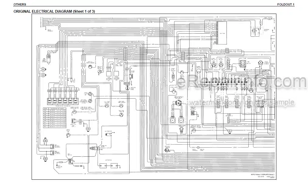 Photo 4 - Komatsu 830B 850B 870B 830C 850C 870C Shop Manual Motor Grader CEBD011200