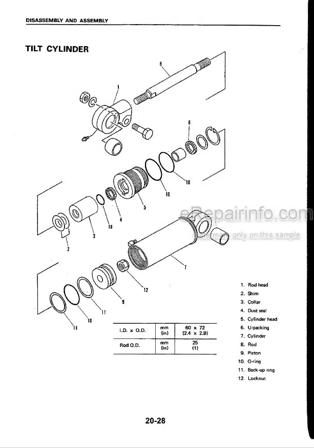 Photo 3 - Komatsu AMX BMX FB15M-3 To FB20M-3 Shop Manual Electric Forklift Truck SM094