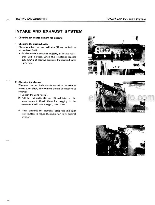 Photo 6 - Komatsu D155C-1 Shop Manual Pipelayer SEBM032300 SN 31586-