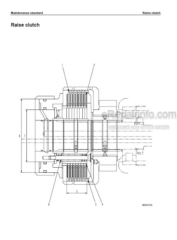 Photo 3 - Komatsu D155C-1 Shop Manual Pipelayer SEBM032300 SN 31586-