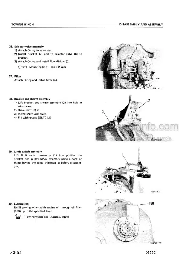 Photo 5 - Komatsu 4D92E 4D94LE 4D98E Service Manual Engine For Komatsu Forklift SM197