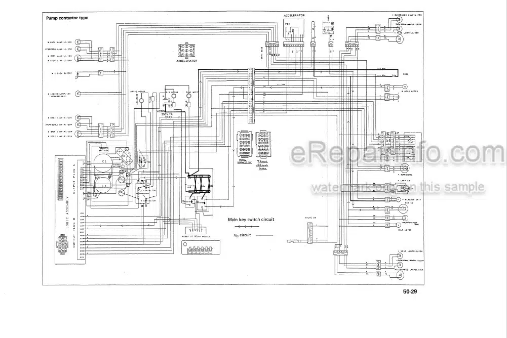 Photo 4 - Komatsu FB10-5 To FB18H1-5 Shop Manual Sevcontrol Electrical System For Forklift FB10 18.5ES-BE1