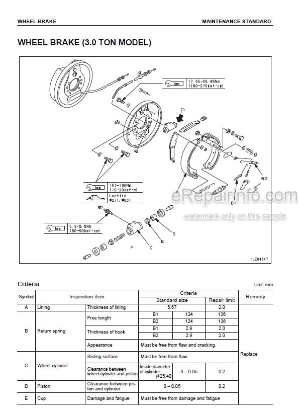 Photo 3 - Komatsu FB10EX-11 To FB30-11 Shop Manual Electric Lift Truck BBB11E1-02