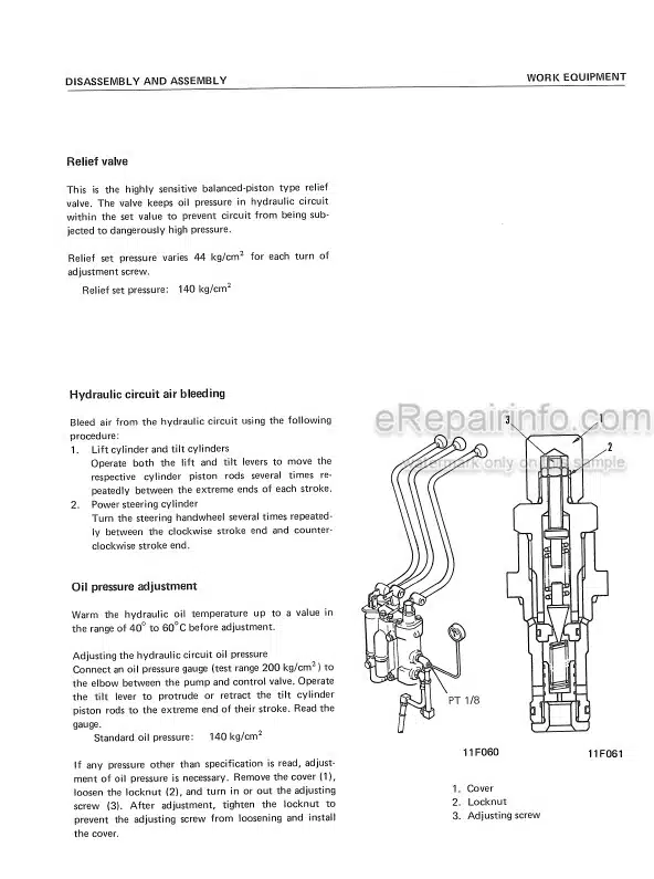 Photo 5 - Komatsu FB10M-1 FB13M-1 FB15M-1 Shop Manual Forklift FB10M-15M.1-BE1
