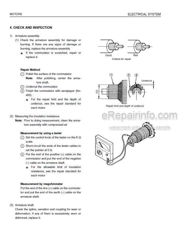 Photo 7 - Komatsu FB10M-1 FB13M-1 FB15M-1 Shop Manual Forklift FB10M-15M.1-BE1