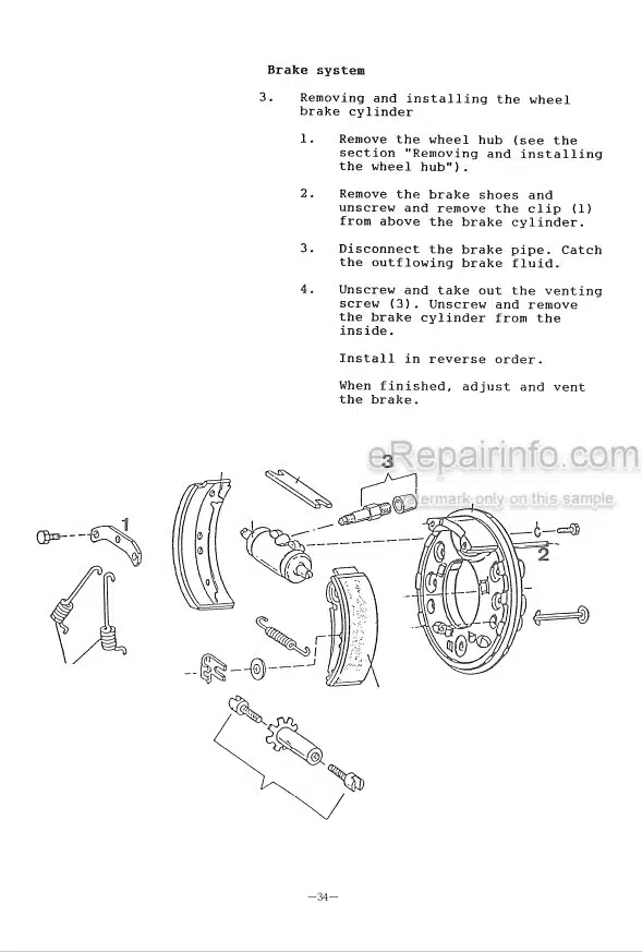 Photo 5 - Komatsu FB13MV-1E To FB20M-1E Shop Manual Electric Lift Truck FBM13-20-1E-BE1