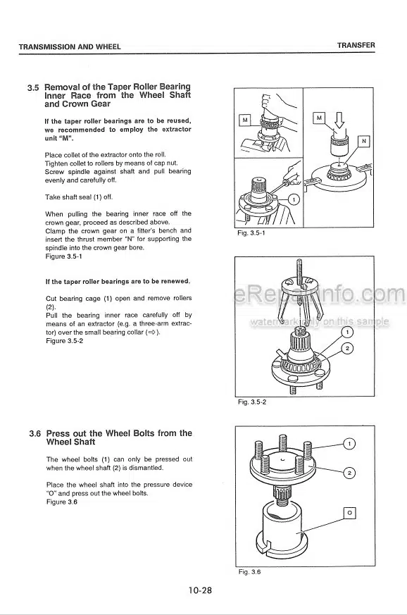 Photo 2 - Komatsu FB13RW-1E To FB16RZ-1E Shop Manual Electric Lift Truck FBR13-16 1E-BE1