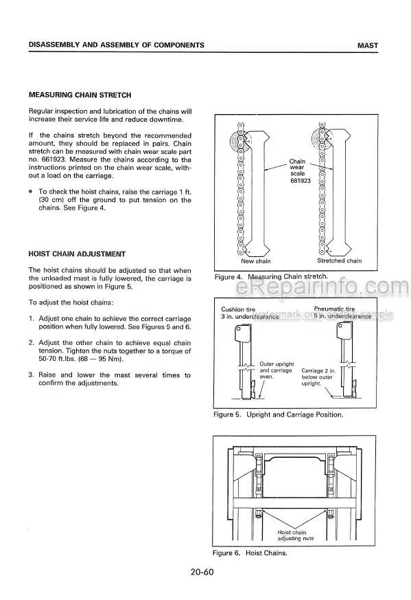 Photo 7 - Komatsu FB15H-3 To FB25SH-2 Shop Manual Forklift FB15H 25SH2-BE1