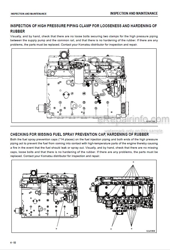Photo 3 - Komatsu FD200-7 FD250-7 Operation And Maintenance Manual Forklift Truck TEN00738-05