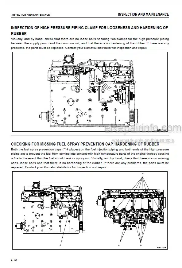 Photo 3 - Komatsu FD200-7 FD250-7 Operation And Maintenance Manual Forklift Truck TEN00738-05